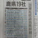 南日本新聞に日本一企業で紹介されました。